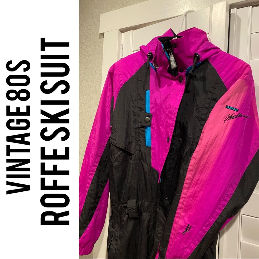 Roffe Ski Suit Retro 80s Vintage